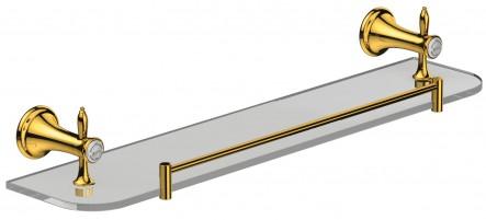 Bosphorus gold стеклянная полка