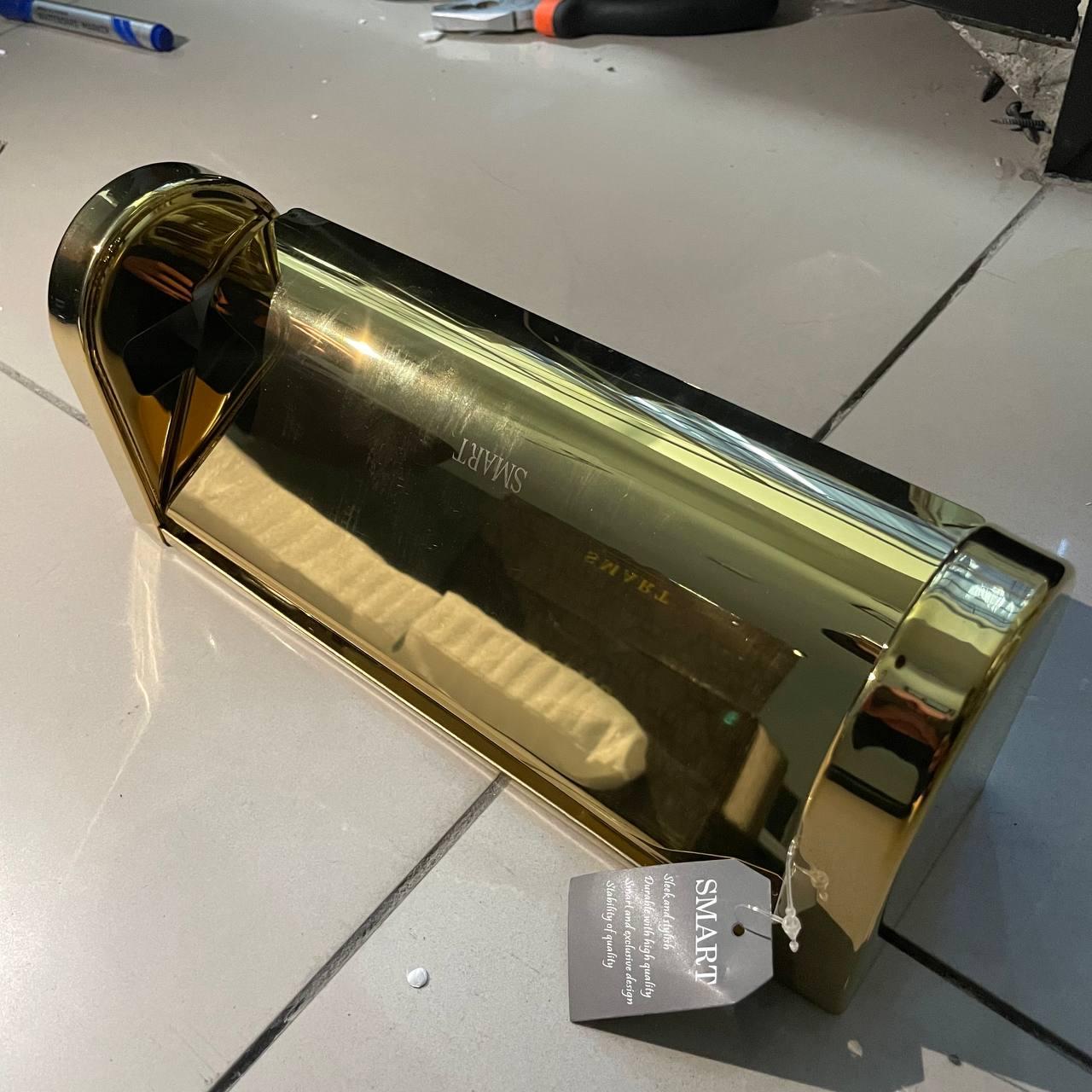 KAPAKLI KAĞIT HAVLULUK gold бумагадержатель 