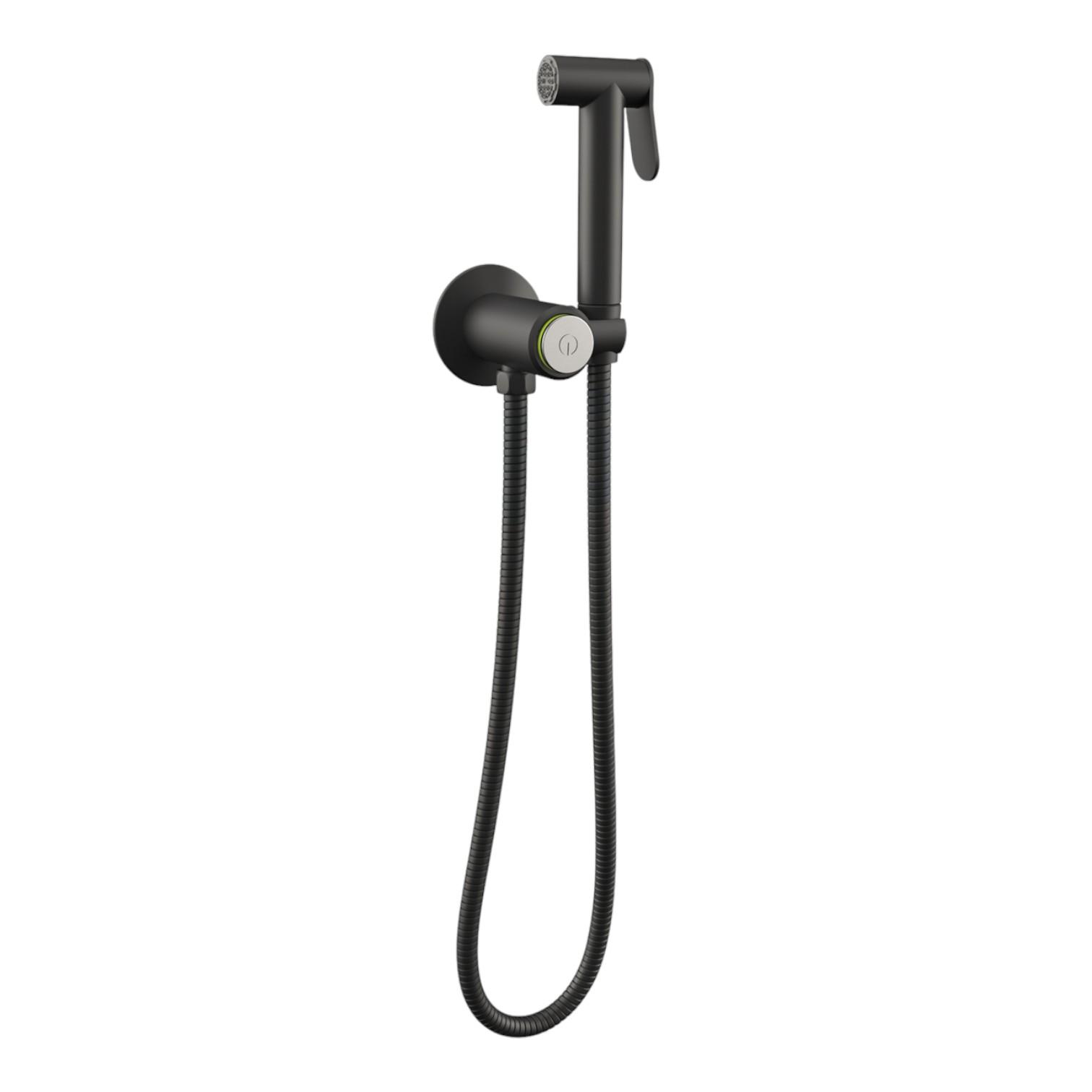 Teska Touch Matt Black 1F  гигиенический душ