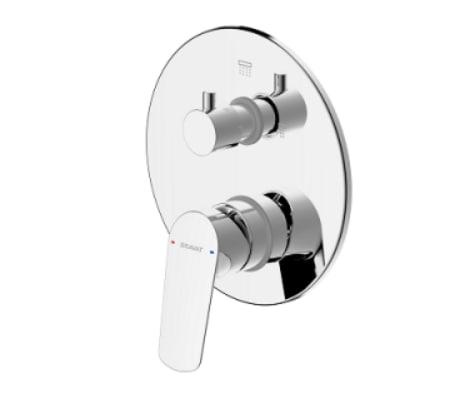 Eddie 3F смеситель для душа встроенный D969CP-B-ENG