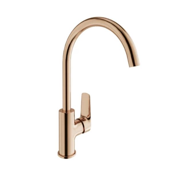 TANDEM SINK MXR WITH SWIVEL SPOUT R.GOLD