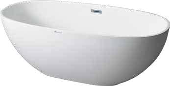 SCALA L MATTE BEIGE ванна 180X77