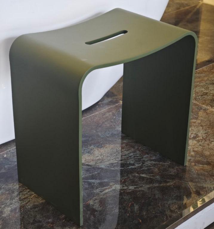 COMFORT GREEN SOLID душевая табуретка 28X45X45