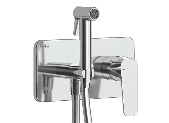ALIA SQUARE CHROME GLASS  гиг душ