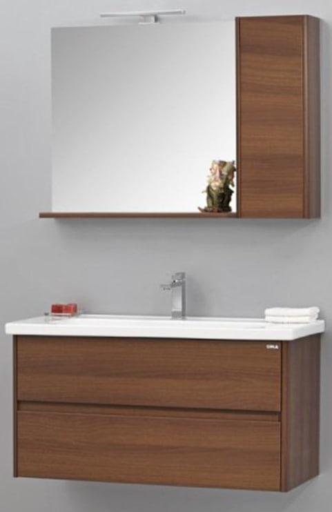 DUDEN 100 cm with DRAWER SET teak