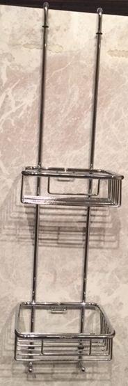 подвесной 2 этажерка для шампуней